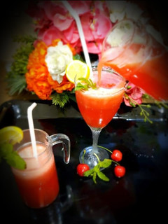 A picture of Plum Mint Cooler.