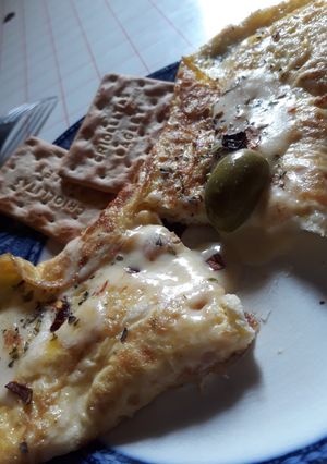 Una foto de Omelette fácil y rápido😋