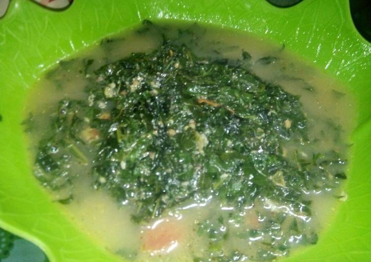 Tumis daun singkong jepang