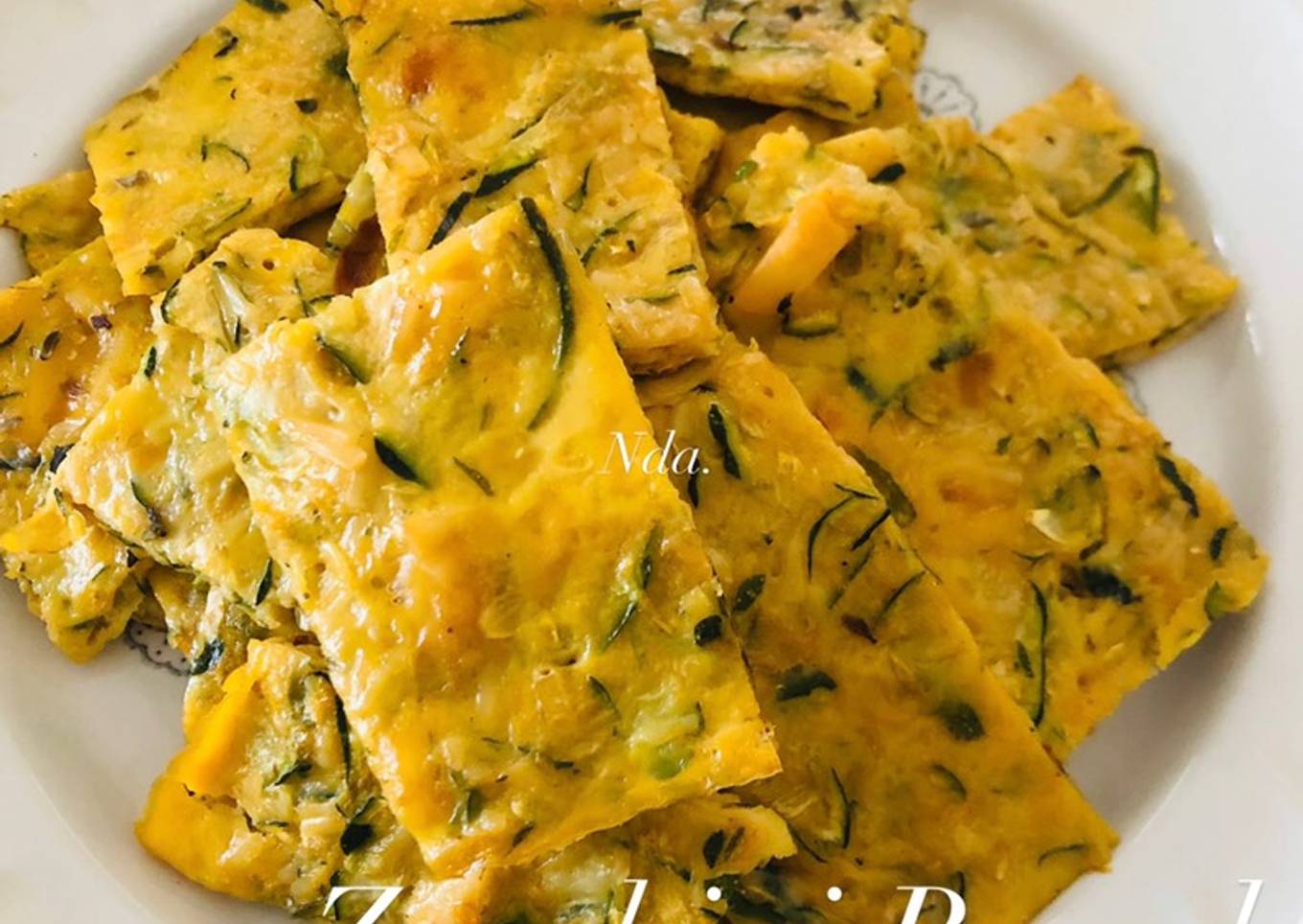 Zucchini bread cheese