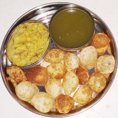A picture of Pani puri.