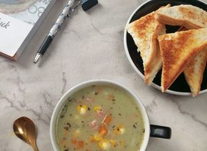 Foto resep Cream Soup Matcha
