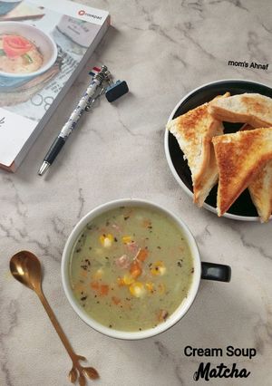 Foto resep Cream Soup Matcha