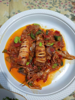Foto resep Oseng cumi pete