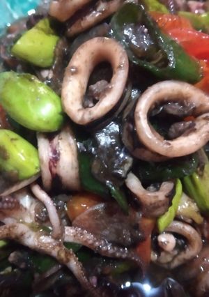 Foto resep Oseng Cumi Pete Lombok Ijo
