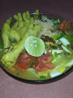 Foto resep Soto lamongan/Soto ceker