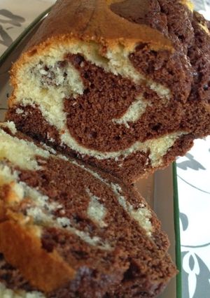 Une photo de Cake marbré comme le Savane de Papy B