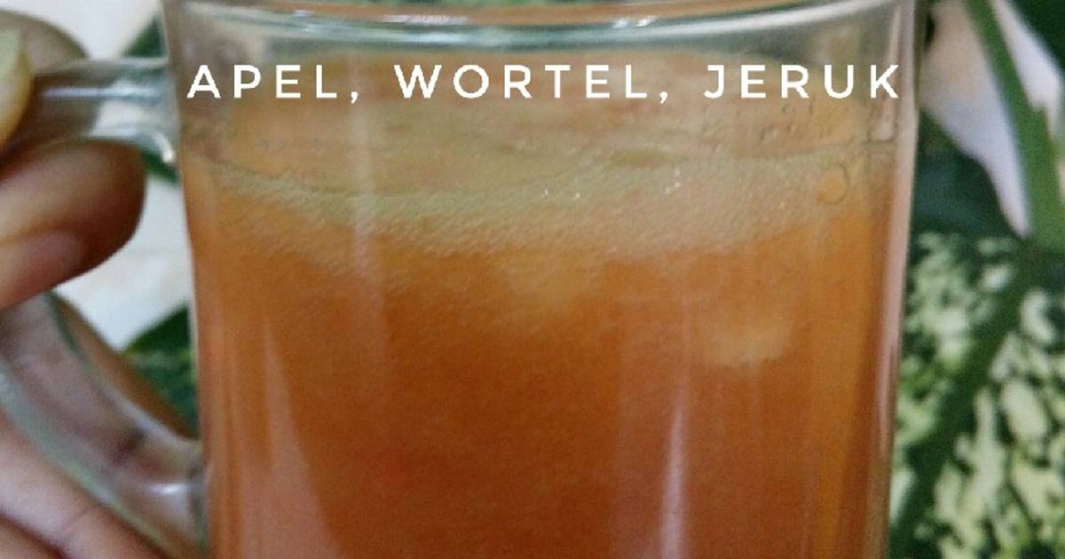 Resep Jus Apel Jerukwortel Oleh Diah Dwi 🍄 Cookpad 8304