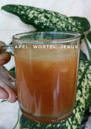 Foto resep Jus apel, jeruk,wortel