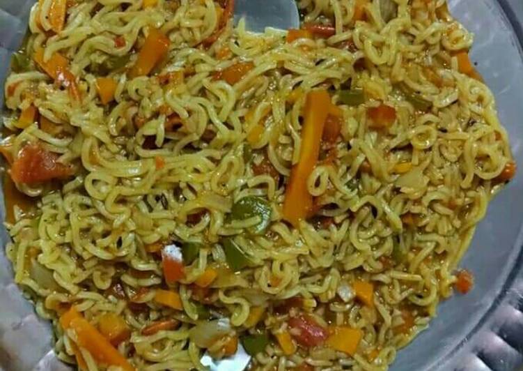 Steps to Make Super Quick Homemade Veggies maggi