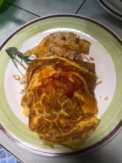 Foto resep Omurice Nasi Saus Tomat Cepat