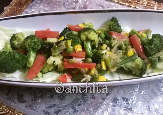 Broccoli Corn Crunchy Salad