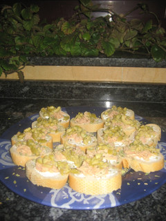 Una foto de Canapés de atún