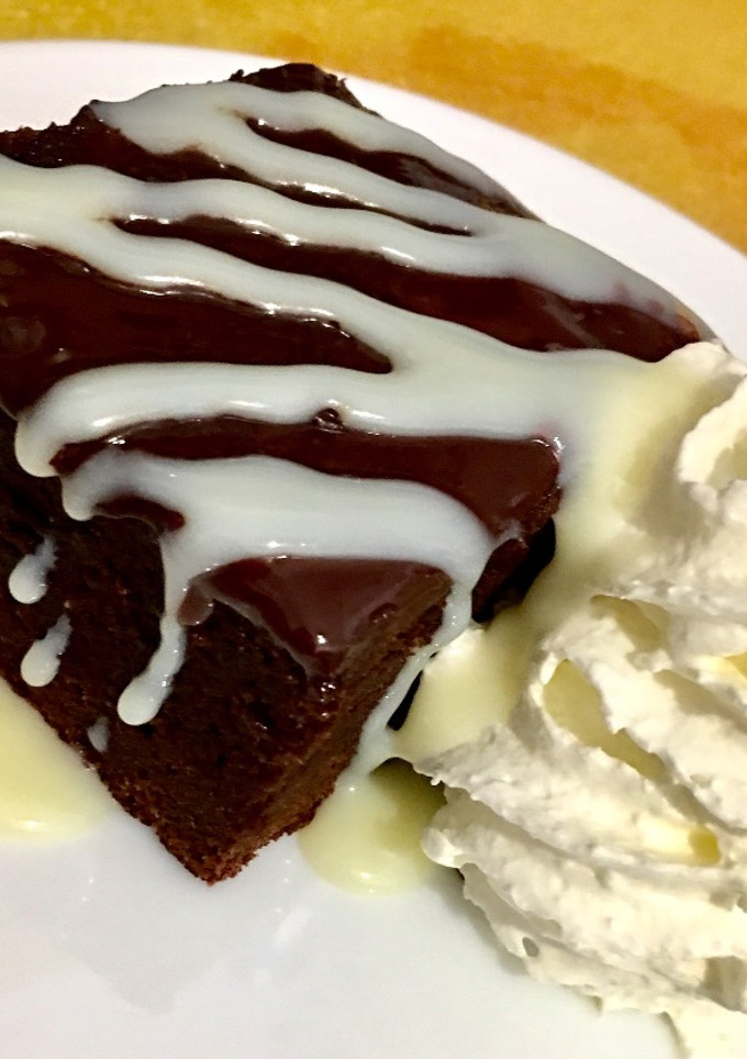 Una foto de Brownie de chocolate negro 🍫