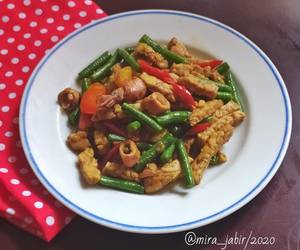 Resep Mudah Tumis Tempe Kacang Panjang Cumi Asin Ala Warteg Resep Mudah Tumis Tempe Kacang Panjang Cumi Asin Ala Warteg