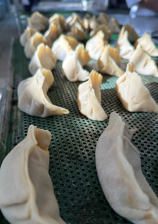 Una foto de Gyozas