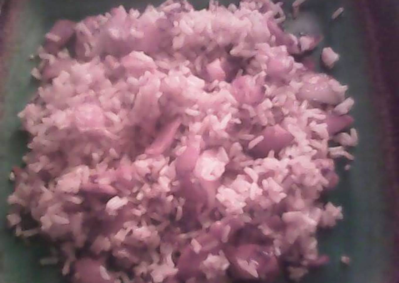 Redneck rice (bacon fried rice)