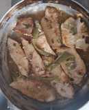 Lomo de cerdo en salsa y vinagre