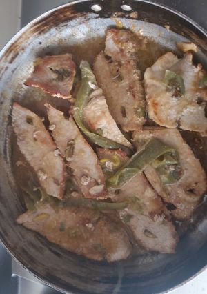 Una foto de Lomo de cerdo en salsa y vinagre