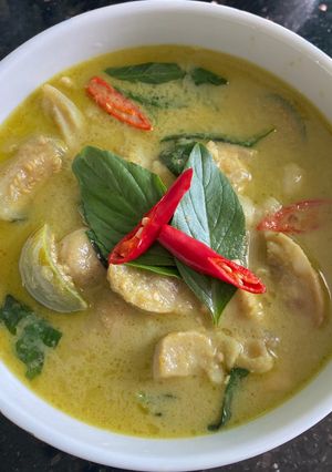 รูปของ แกงเขียวหวานไก่
