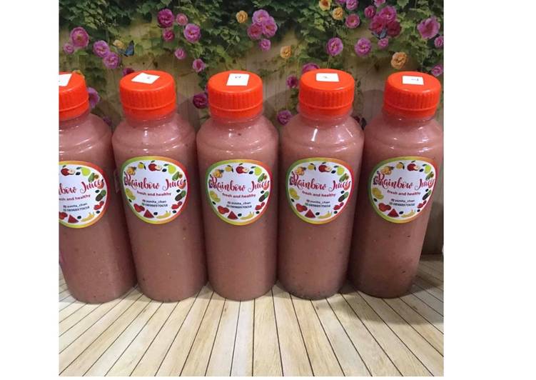 Resep Diet Juice Guava Kiwi Passion Fruit Pomegranate, Bisa Manjain Lidah