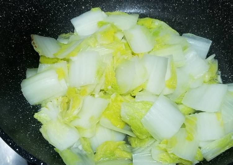 Recipe of Speedy Pan Fry Garlic Baby Chinese Cabbage 蒜蓉炒娃娃菜