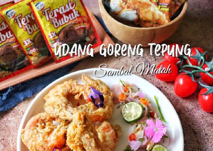 Udang Goreng Tepung Sambal Matah