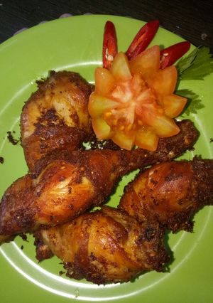 Foto resep Ayam goreng bumbu kuning
