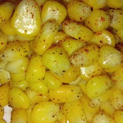 A picture of Masala corn.