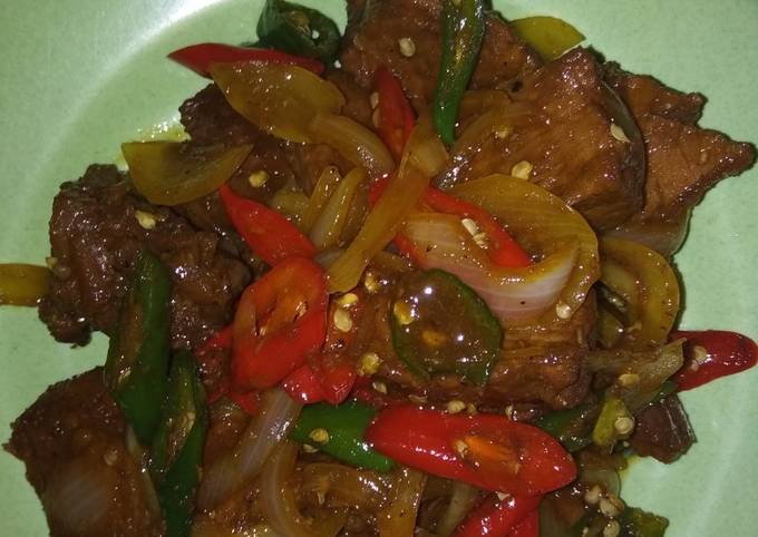 Resep Beef Teriyaki Simple Oleh Erika Ninda - Cookpad