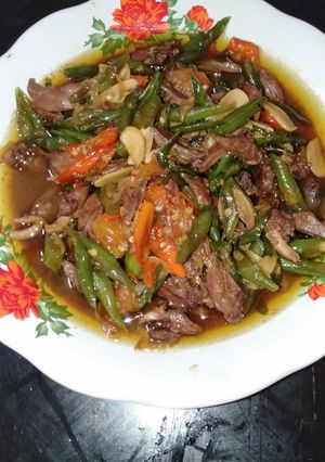 Foto resep Oseng Jantung Ayam Buncis