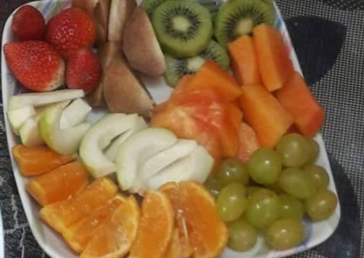 Simple Way to Prepare Ultimate Fruit Salad