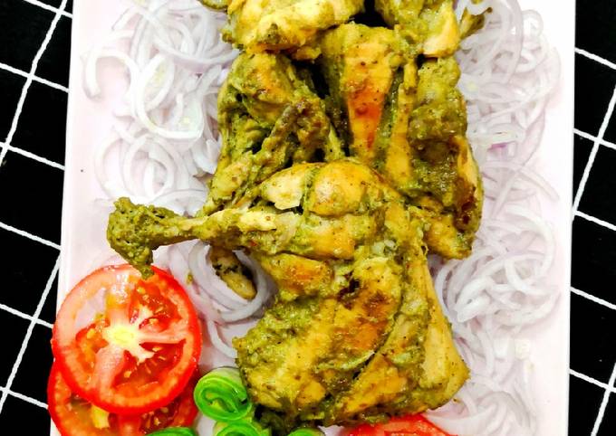 Green Malai Tikka Recipe By Alina Kaif Cookpad