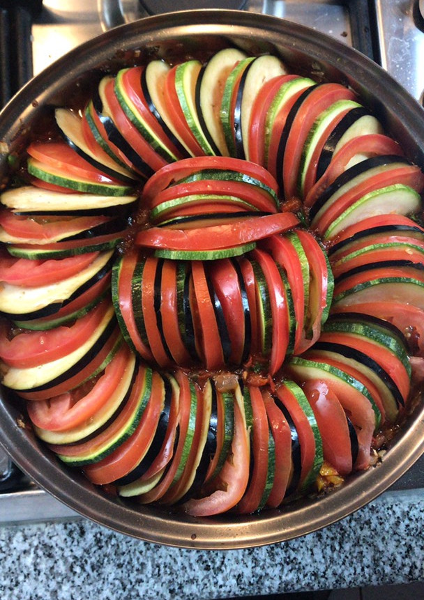 Una foto de El ratatouille de verdad
