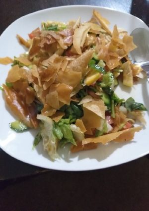 A picture of Fattoush.