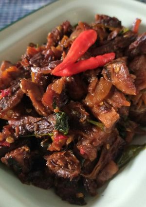 Foto resep Tongkol suir pedas gurih