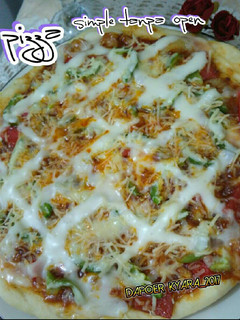 Foto resep Pizza simple tanpa oven