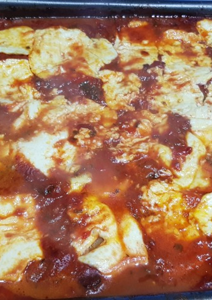 Una foto de Pastel de papas y pejerrey