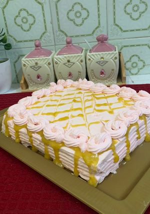 A picture of 15 minutes birthday cake no bake.