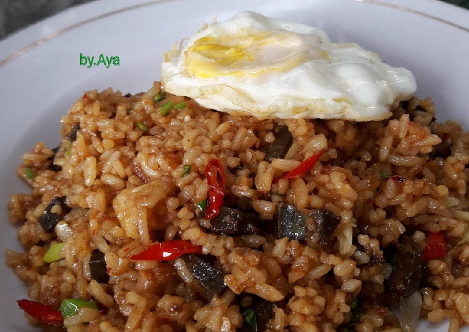 Resep Nasi Goreng Hati Sapi oleh Ayakintani - Cookpad