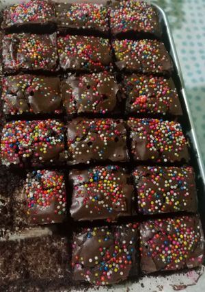 Foto resep Brownies panggang sekat
