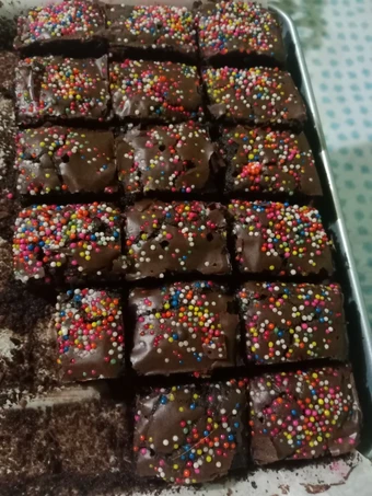 Cara Gampang Menyiapkan Resep Brownies panggang sekat yang Bikin Ngiler Anti Ribet, Mantap