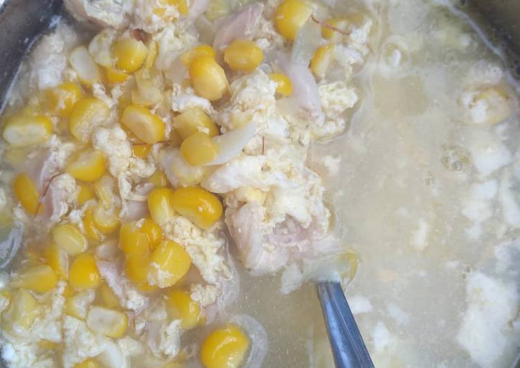 How to Cook Yummy Sup jagung ayam