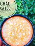 Ăn dặm - Cháo cá lóc khoai lang mật