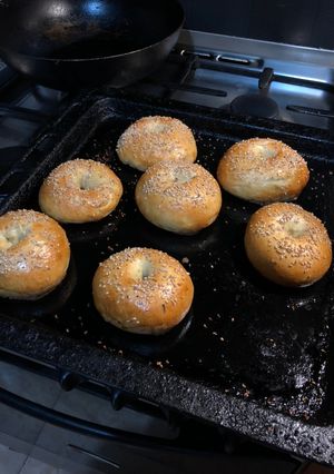 Una foto de Bagels