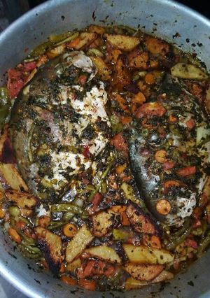 صورة لوصفة صينية السمك بالفرن