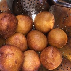 A picture of Big Puff puff for 100 - 110 pieces.