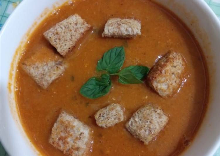 Recipe of Favorite Turkish red lentil soup