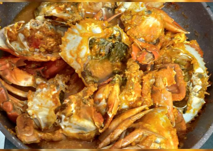 Kepiting saos padang