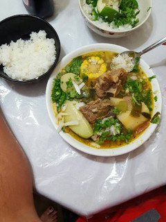 Una foto de Sopa de res